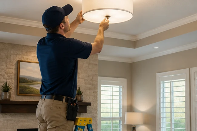 Electrical and lighting service