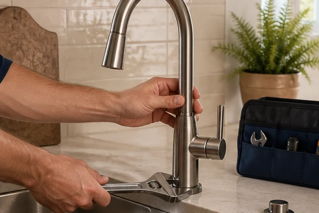 Plumbing fixture repair