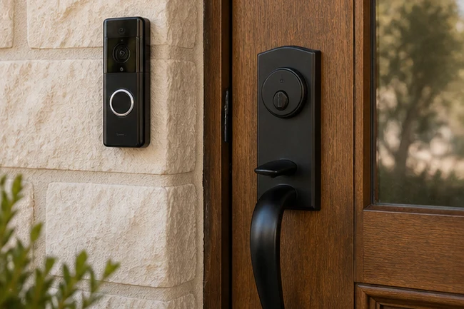 Home security installation